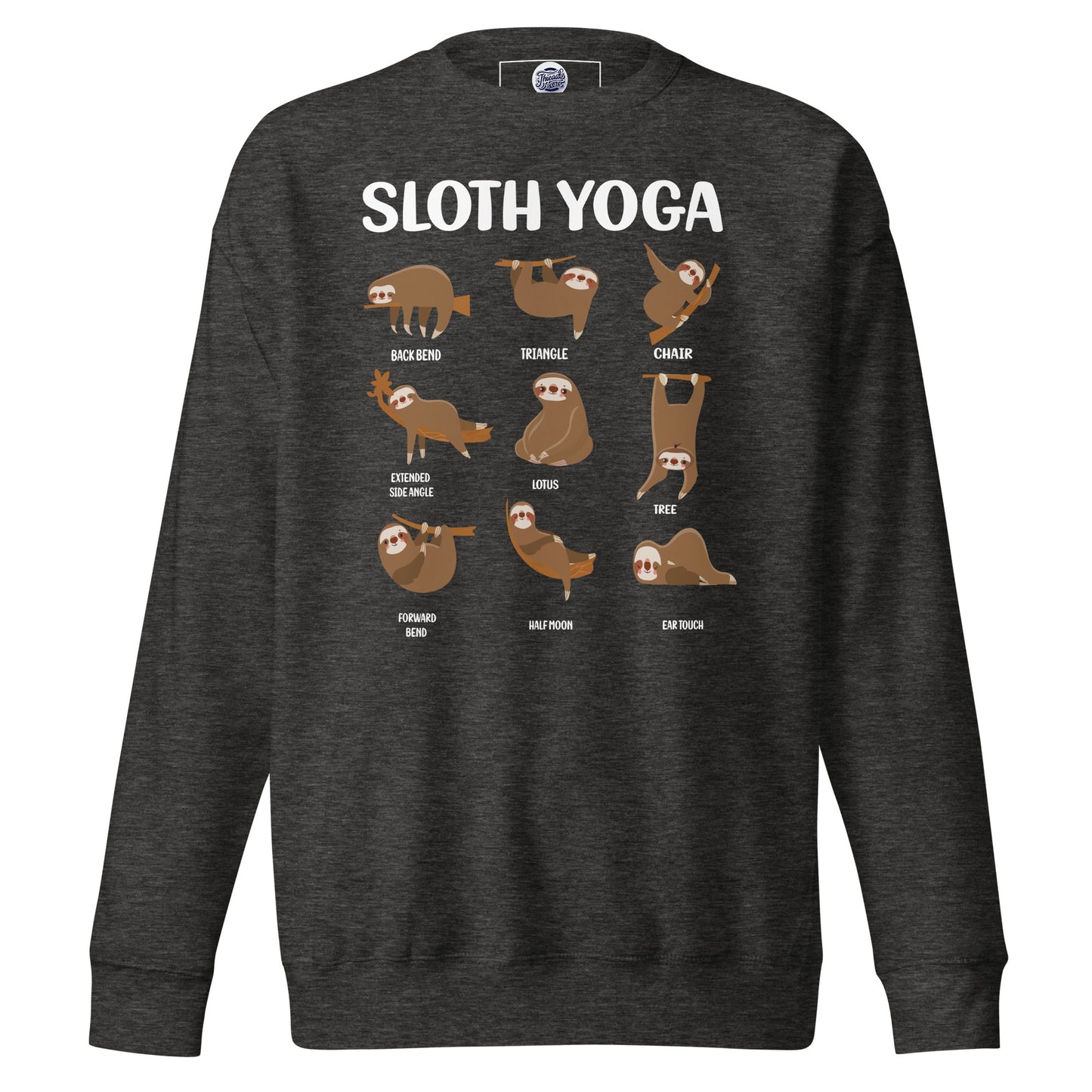 Sloth Asana Sweatshirt