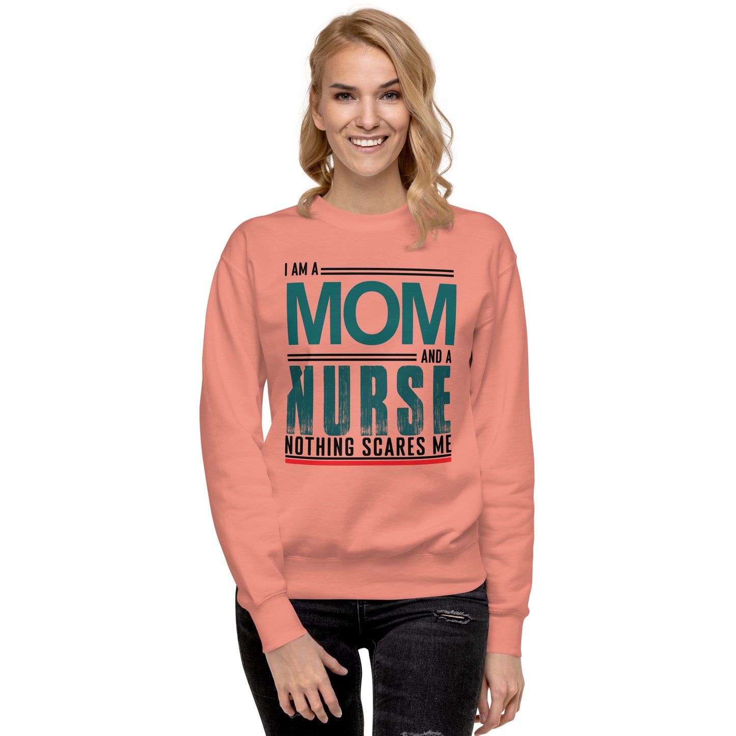 Fearless Mom-Nurse Sweatshirt