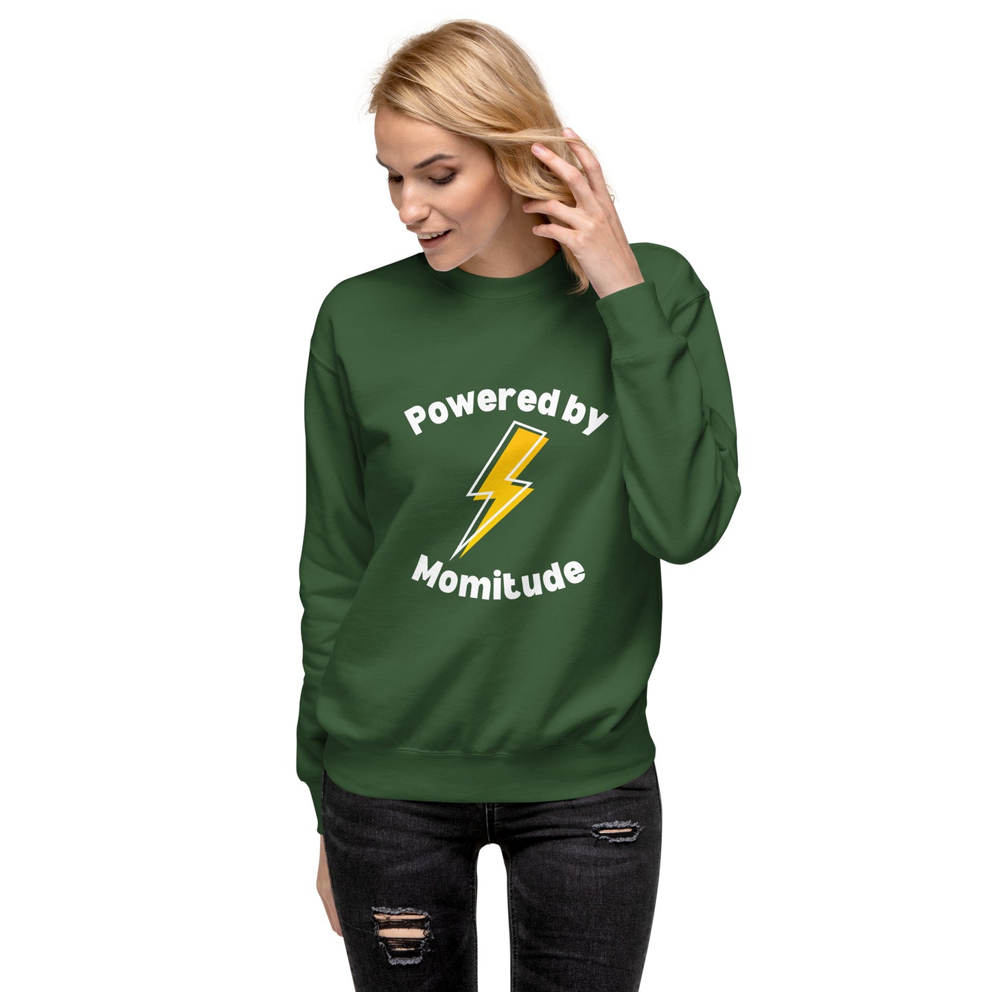 Powered by Momitude Sweatshirt