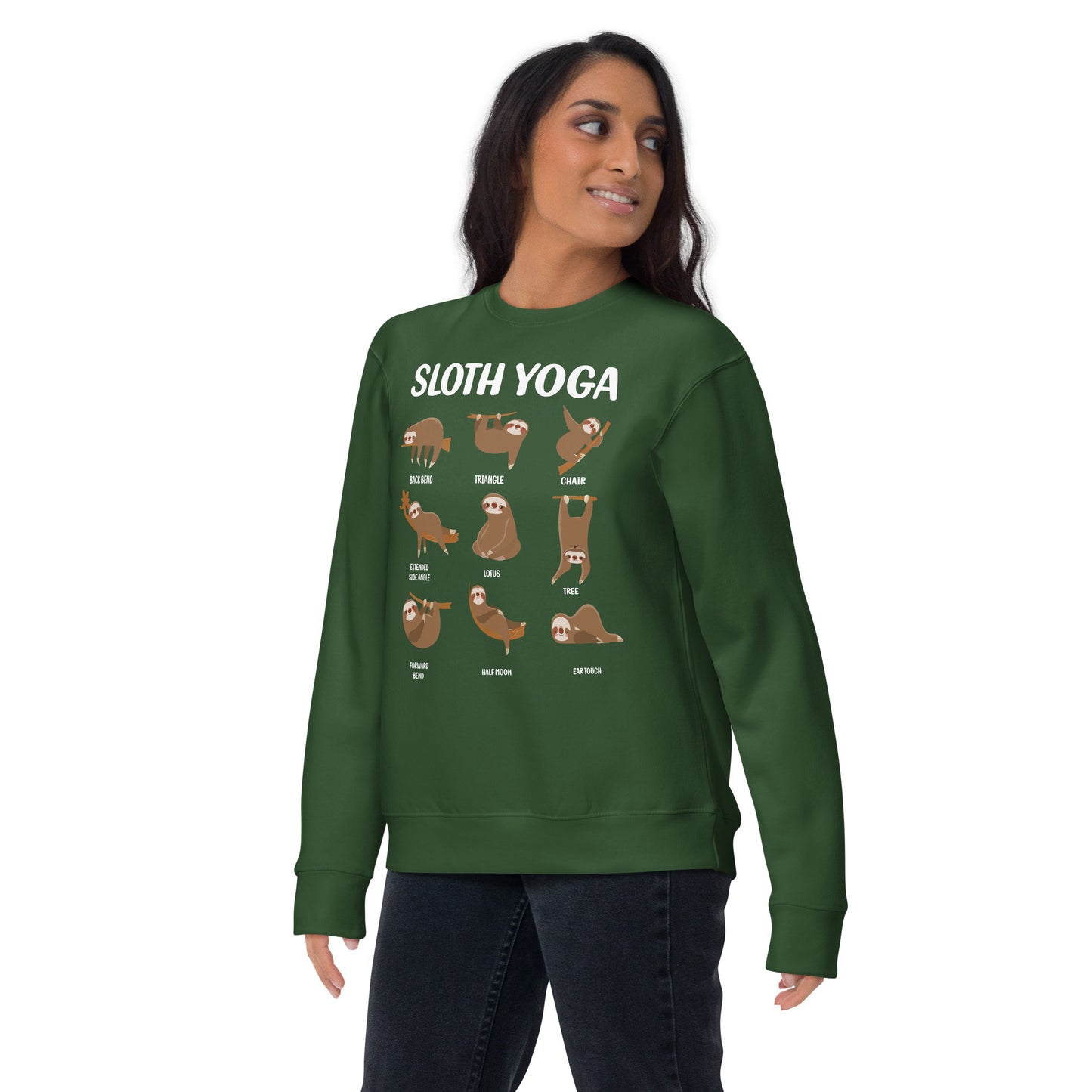 Sloth Asana Sweatshirt