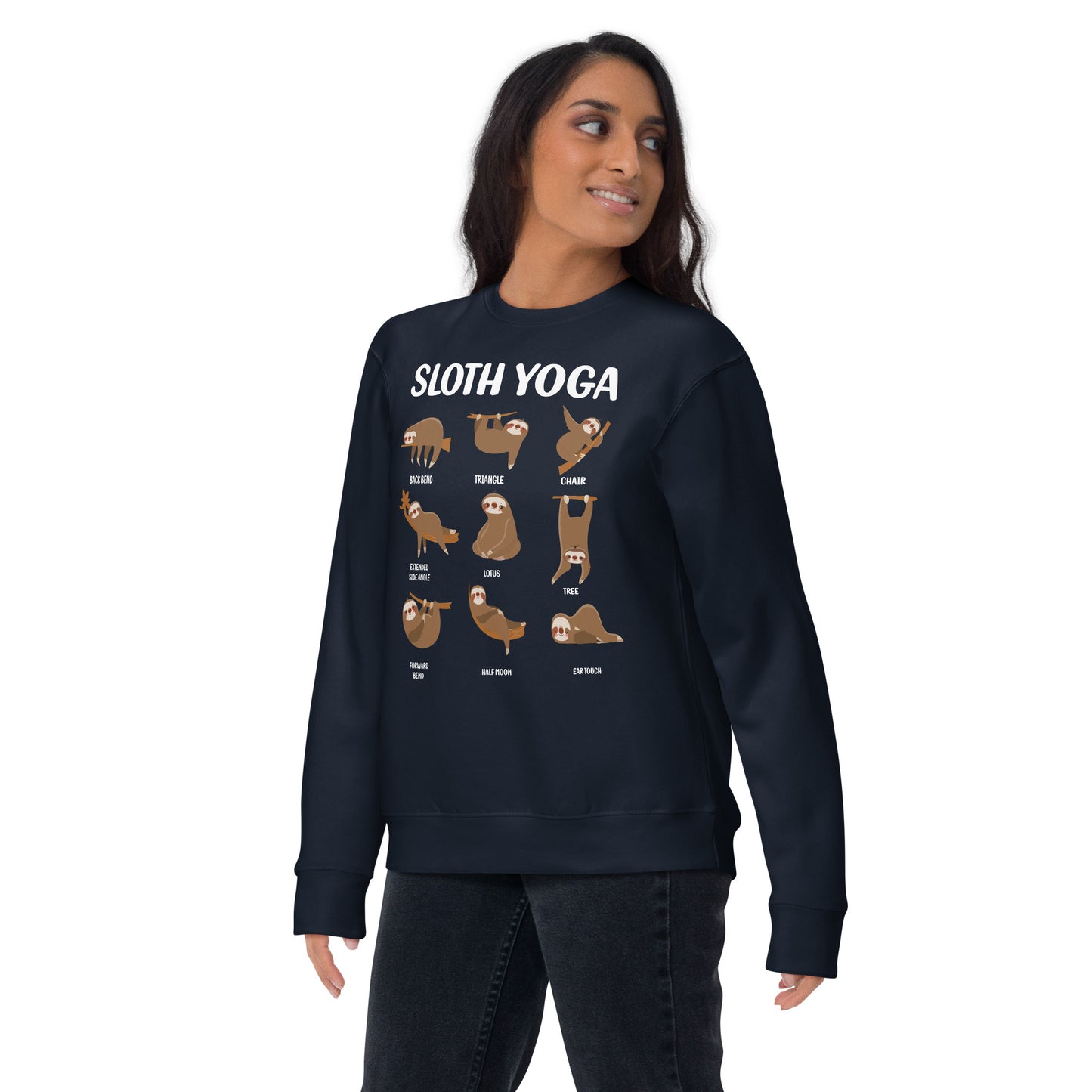 Sloth Asana Sweatshirt