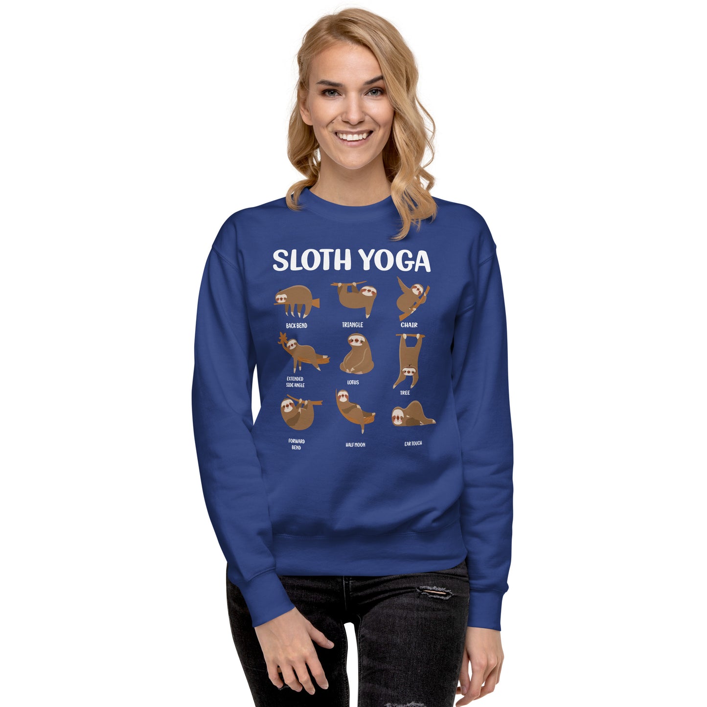 Sloth Asana Sweatshirt