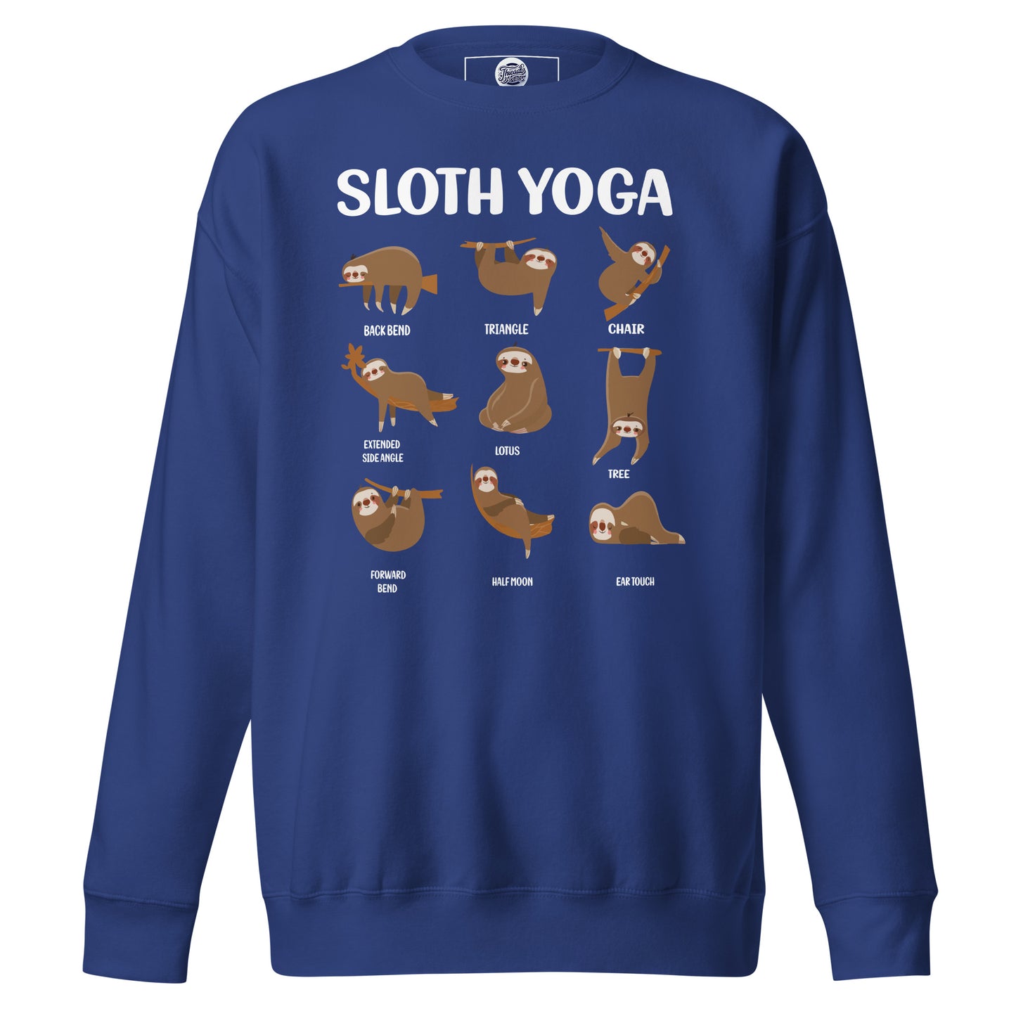 Sloth Asana Sweatshirt