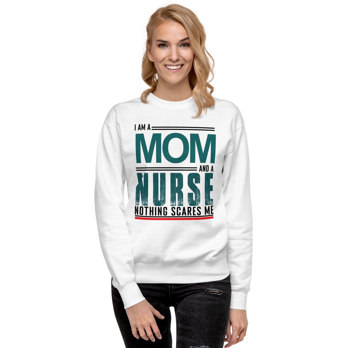 Fearless Mom-Nurse Sweatshirt