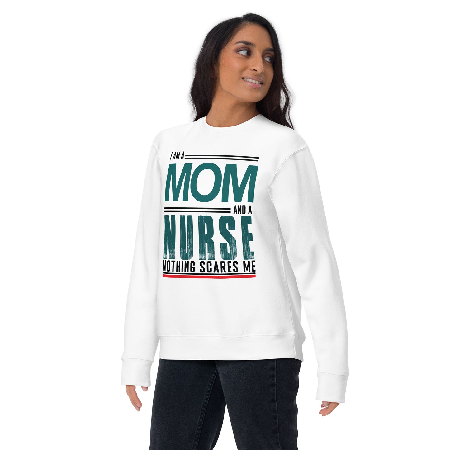 Fearless Mom-Nurse Sweatshirt