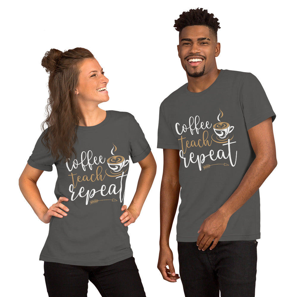 Coffee, Teach, Repeat T-Shirt