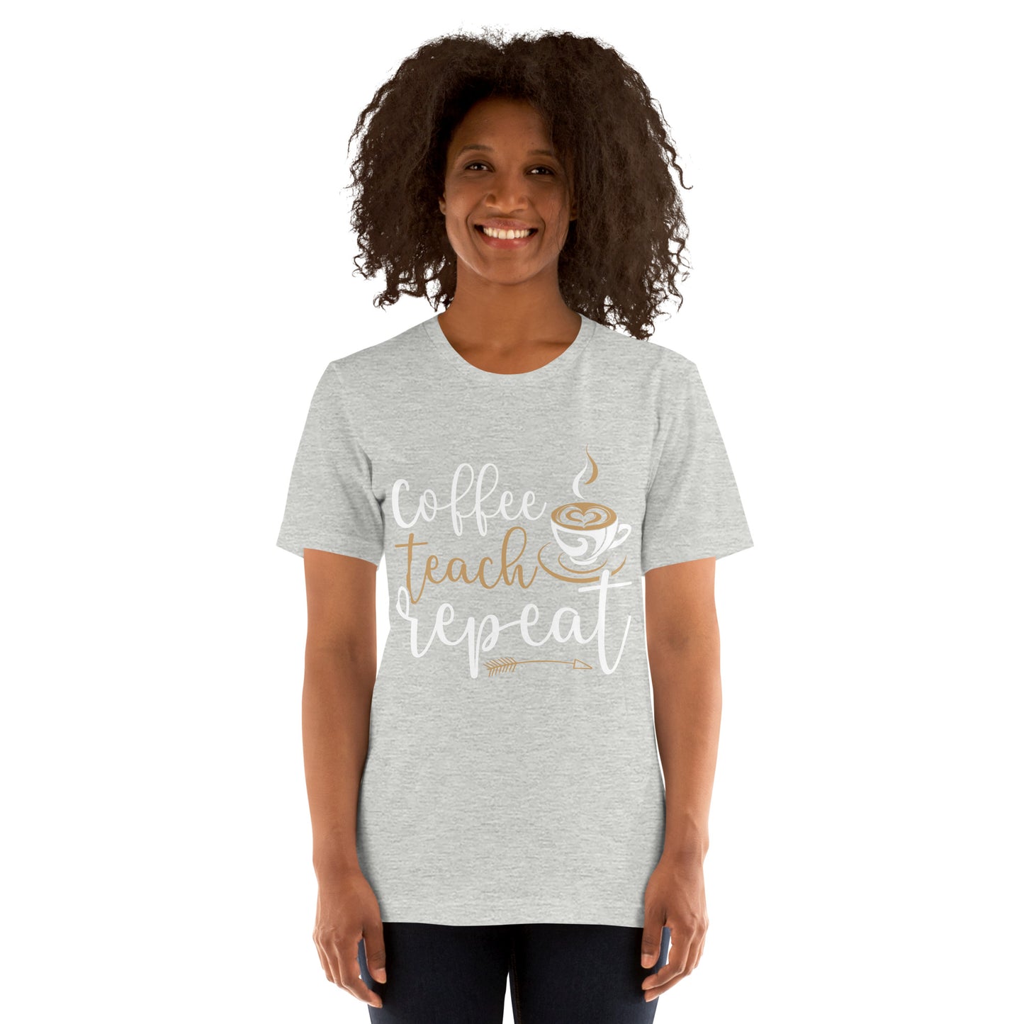 Coffee, Teach, Repeat T-Shirt