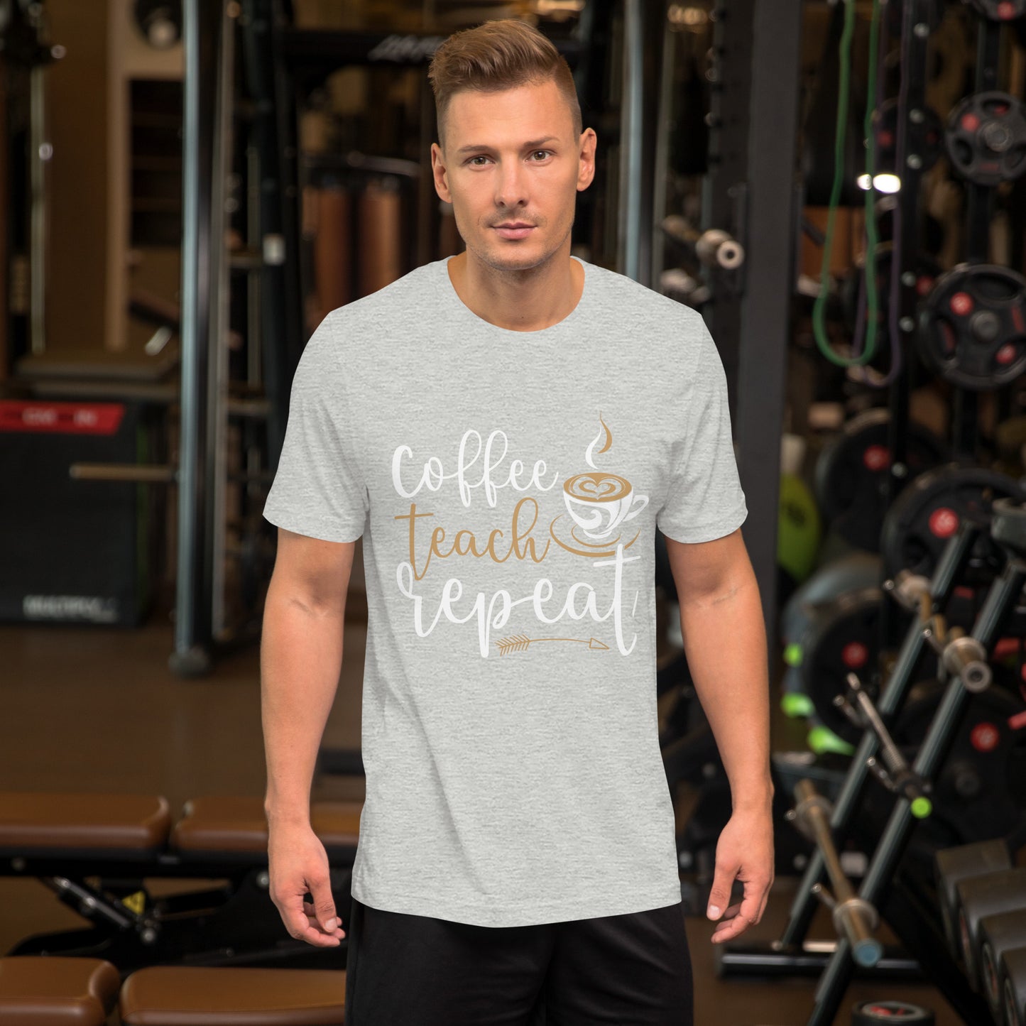 Coffee, Teach, Repeat T-Shirt