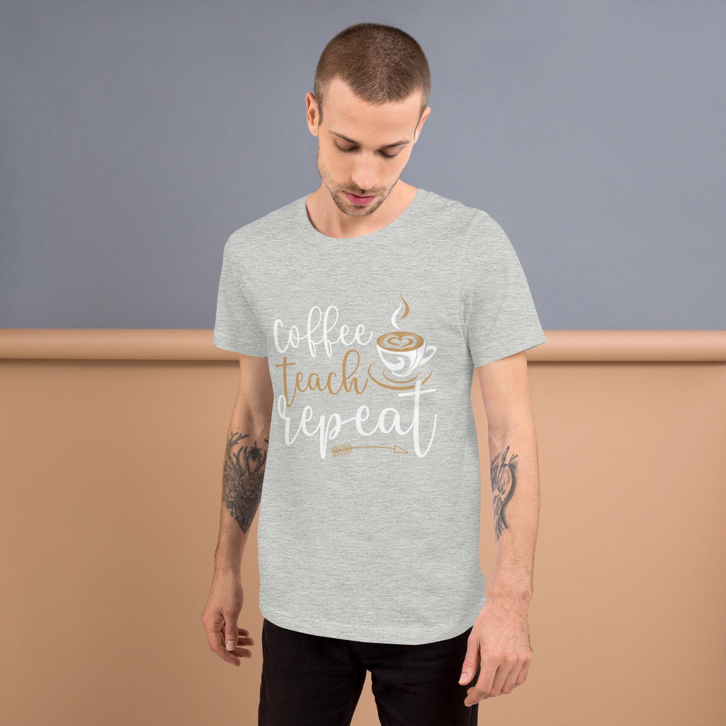 Coffee, Teach, Repeat T-Shirt