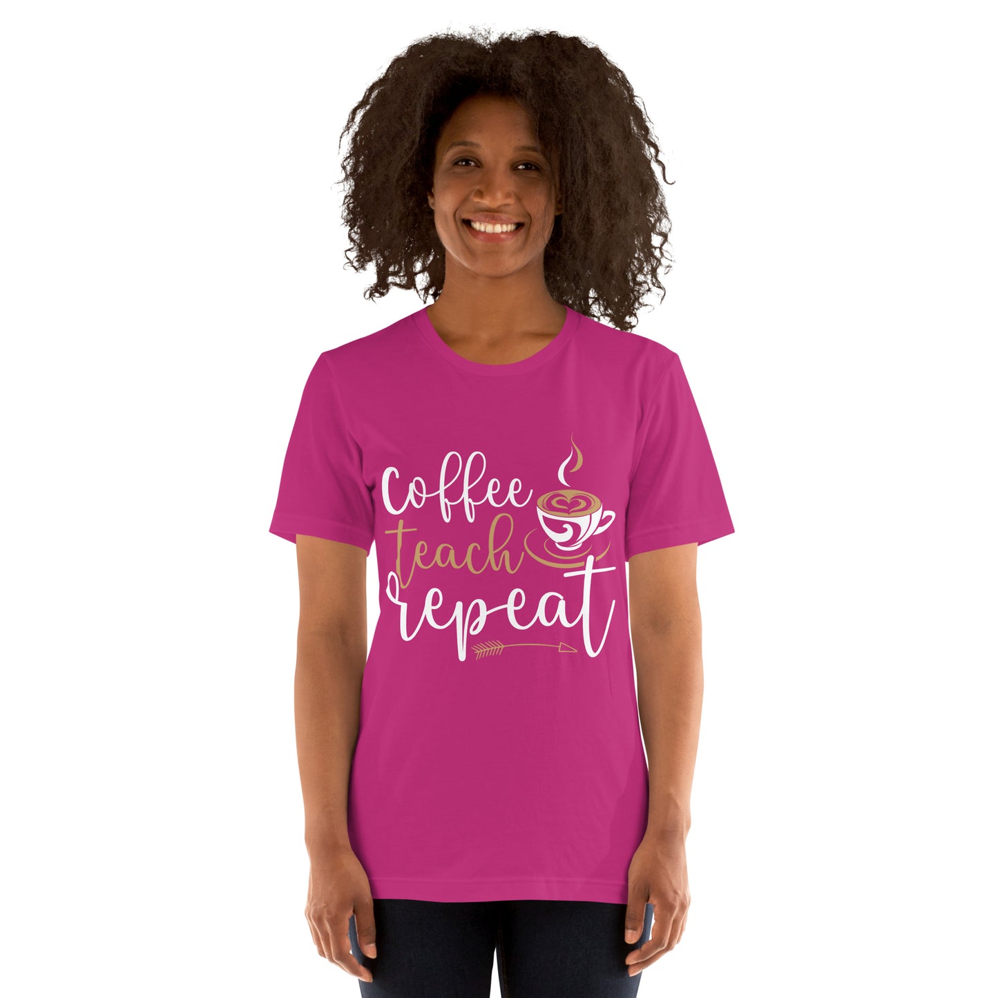 Coffee, Teach, Repeat T-Shirt