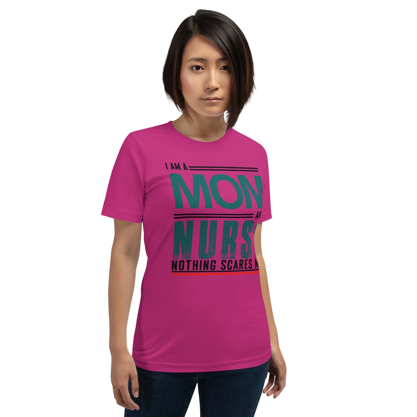 Fearless Mom-Nurse T-Shirt