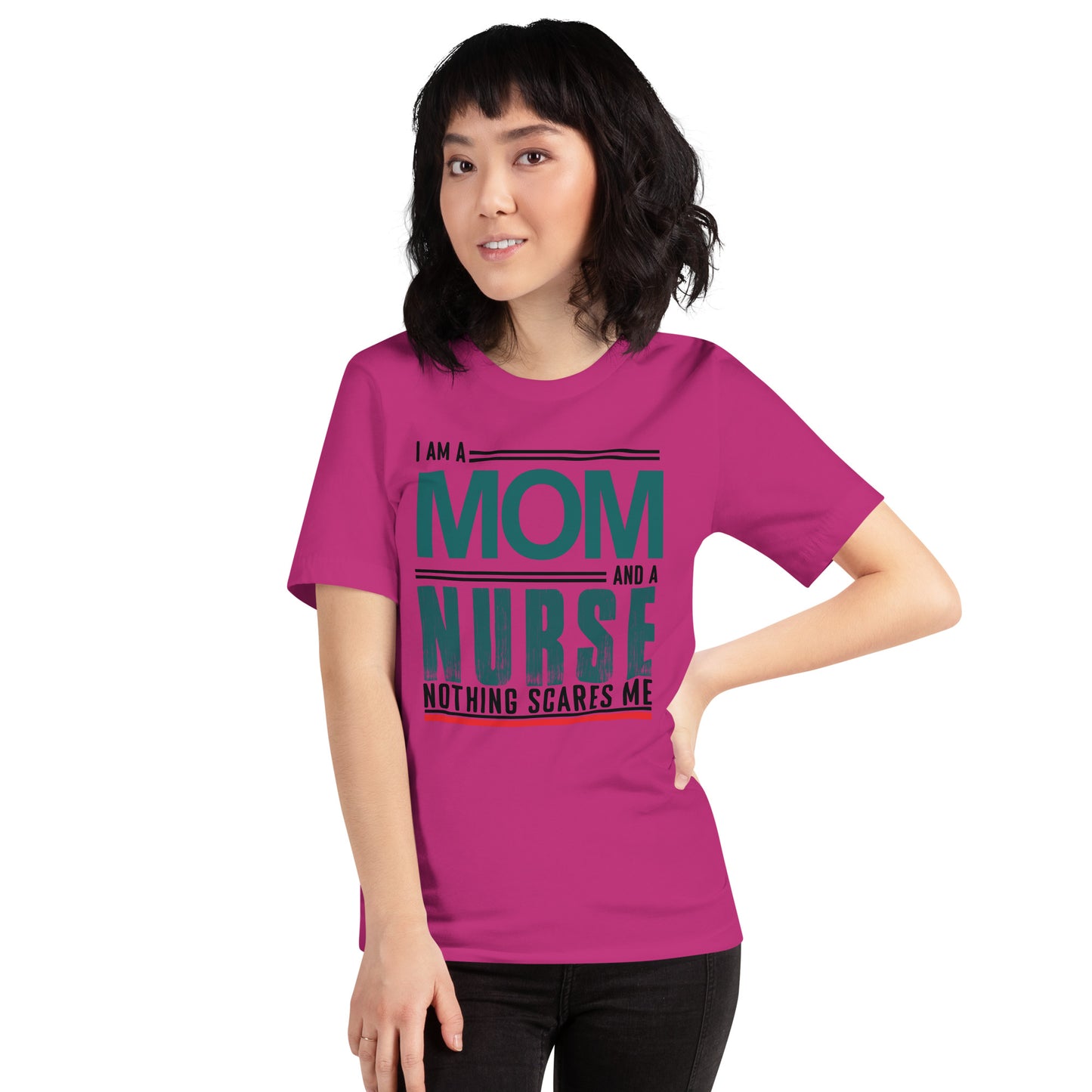 Fearless Mom-Nurse T-Shirt