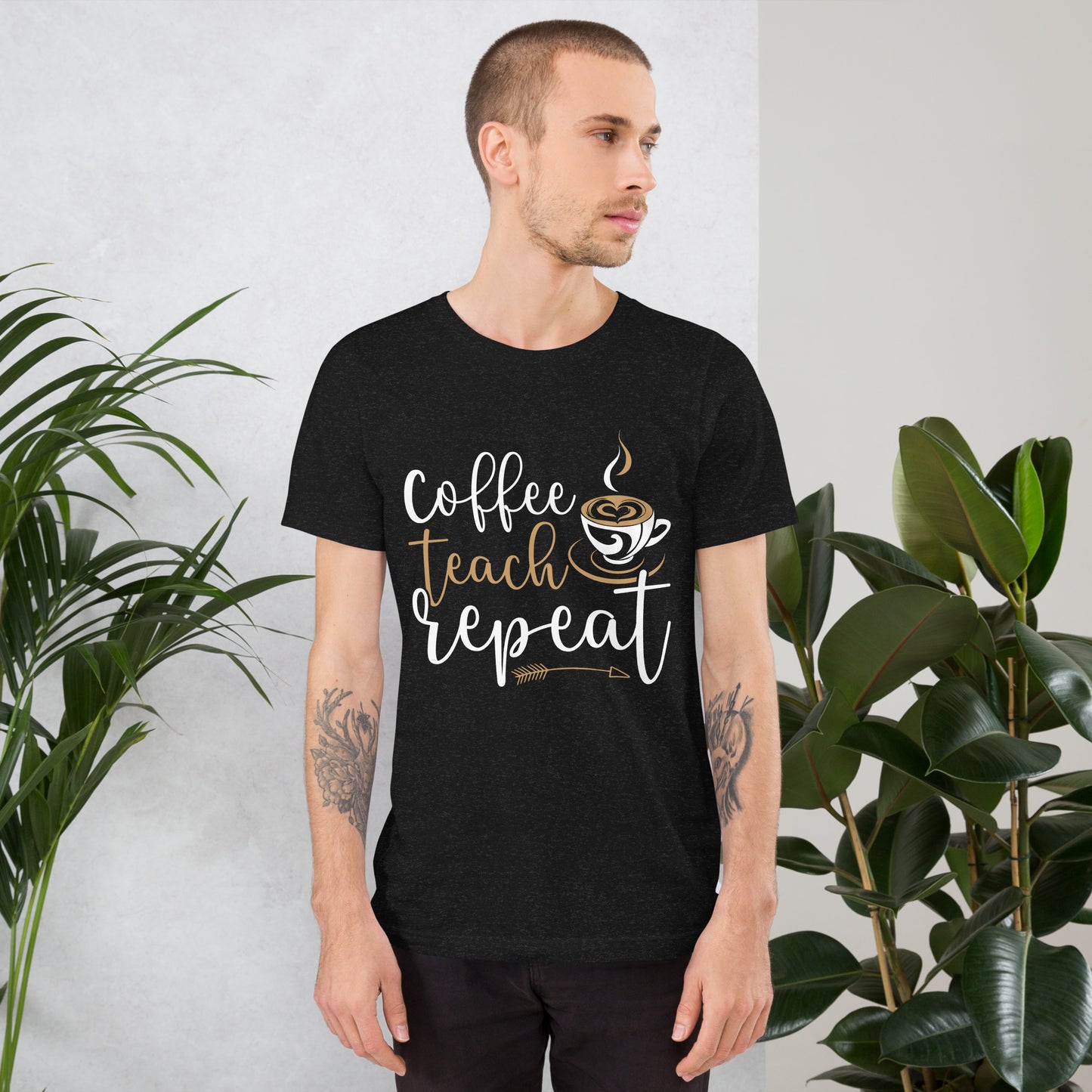 Coffee, Teach, Repeat T-Shirt