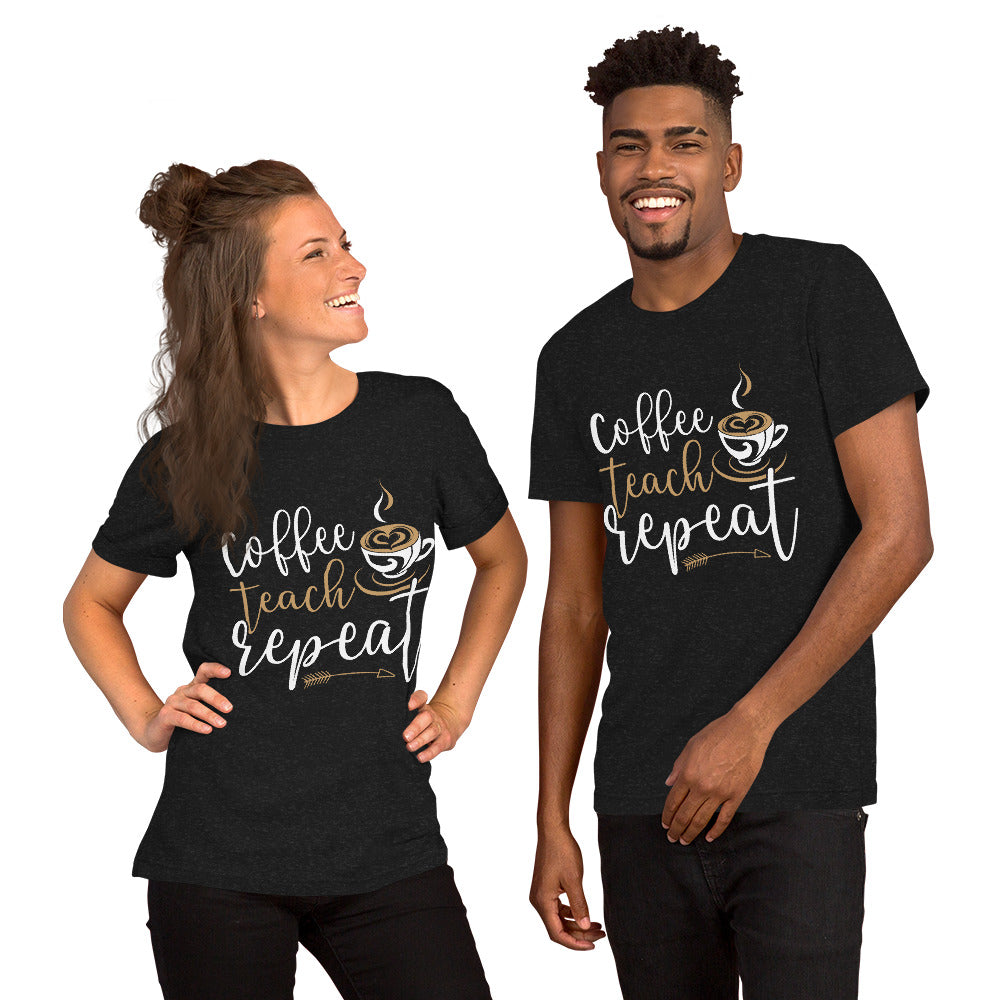 Coffee, Teach, Repeat T-Shirt