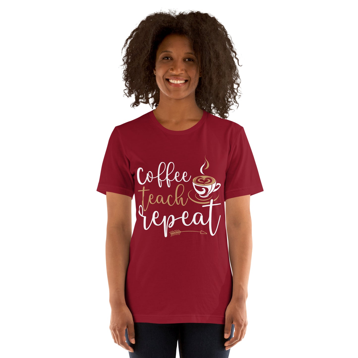 Coffee, Teach, Repeat T-Shirt