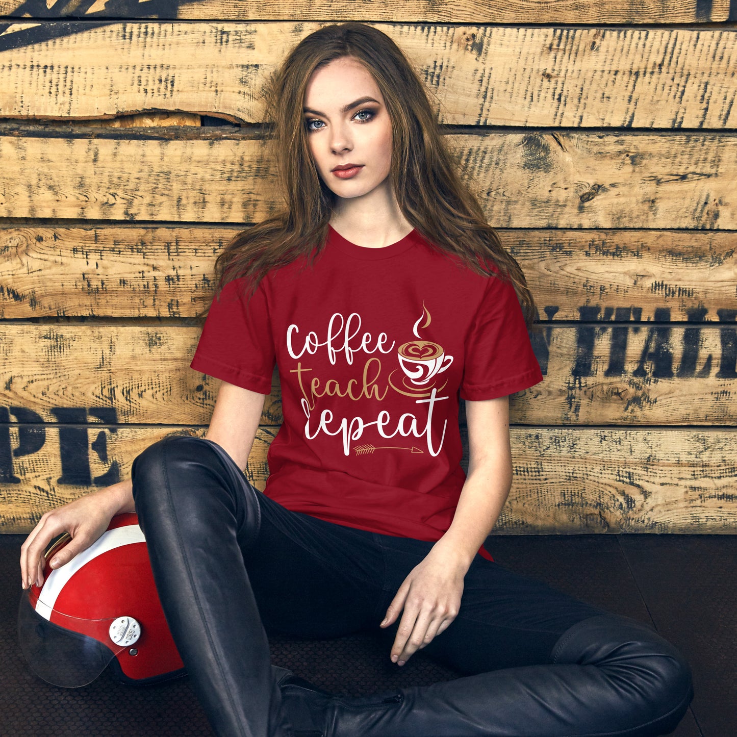 Coffee, Teach, Repeat T-Shirt