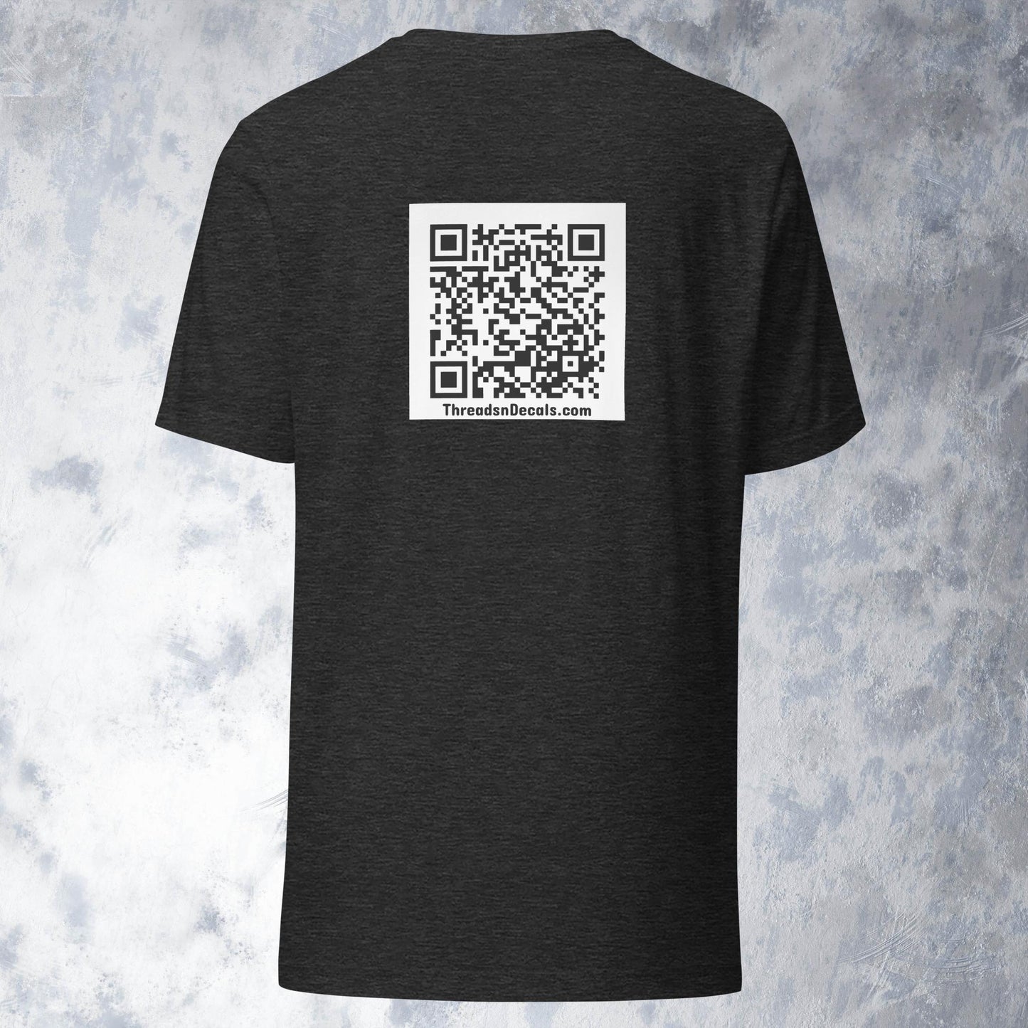 Stay Focused Stay Humbled QR Code T-Shirt