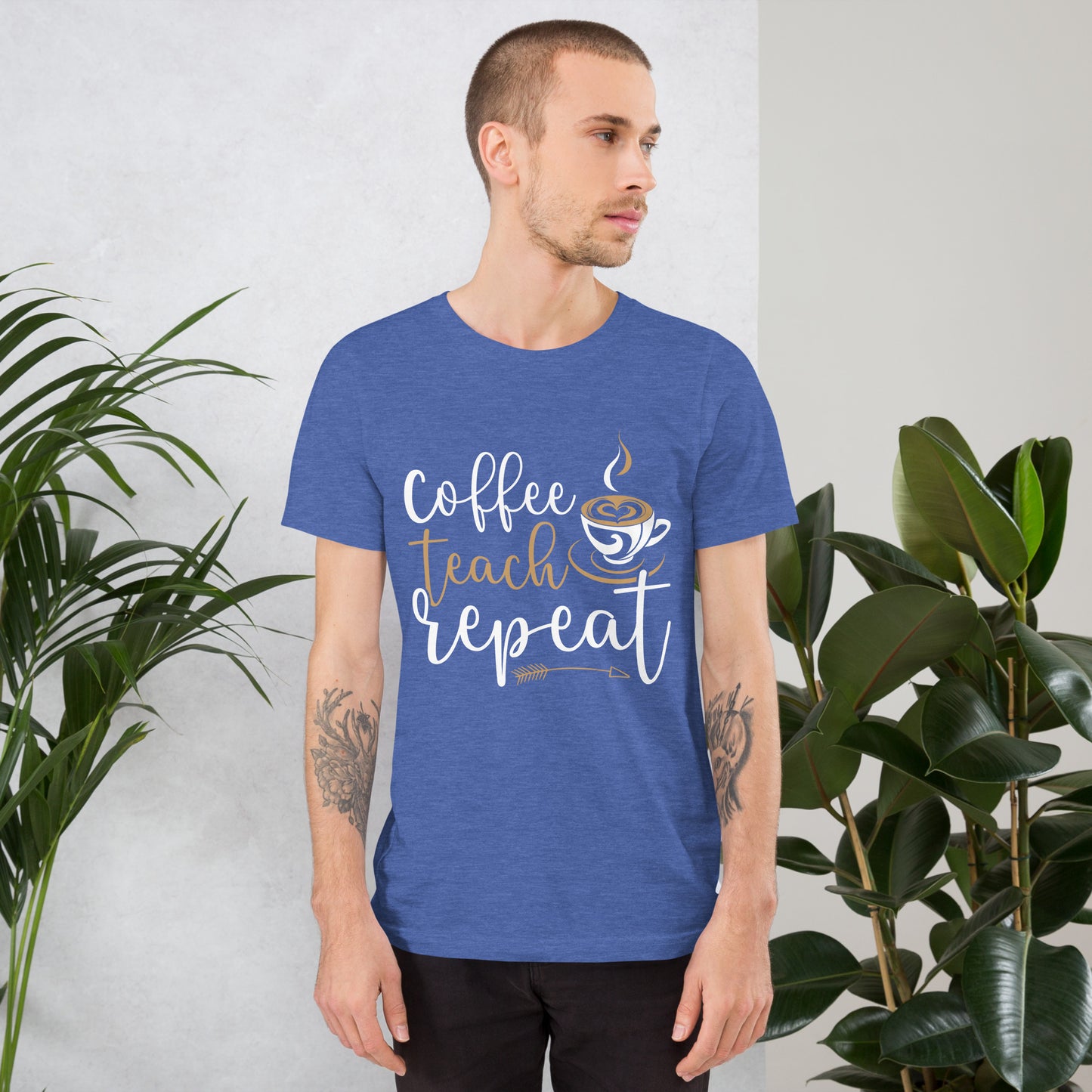 Coffee, Teach, Repeat T-Shirt