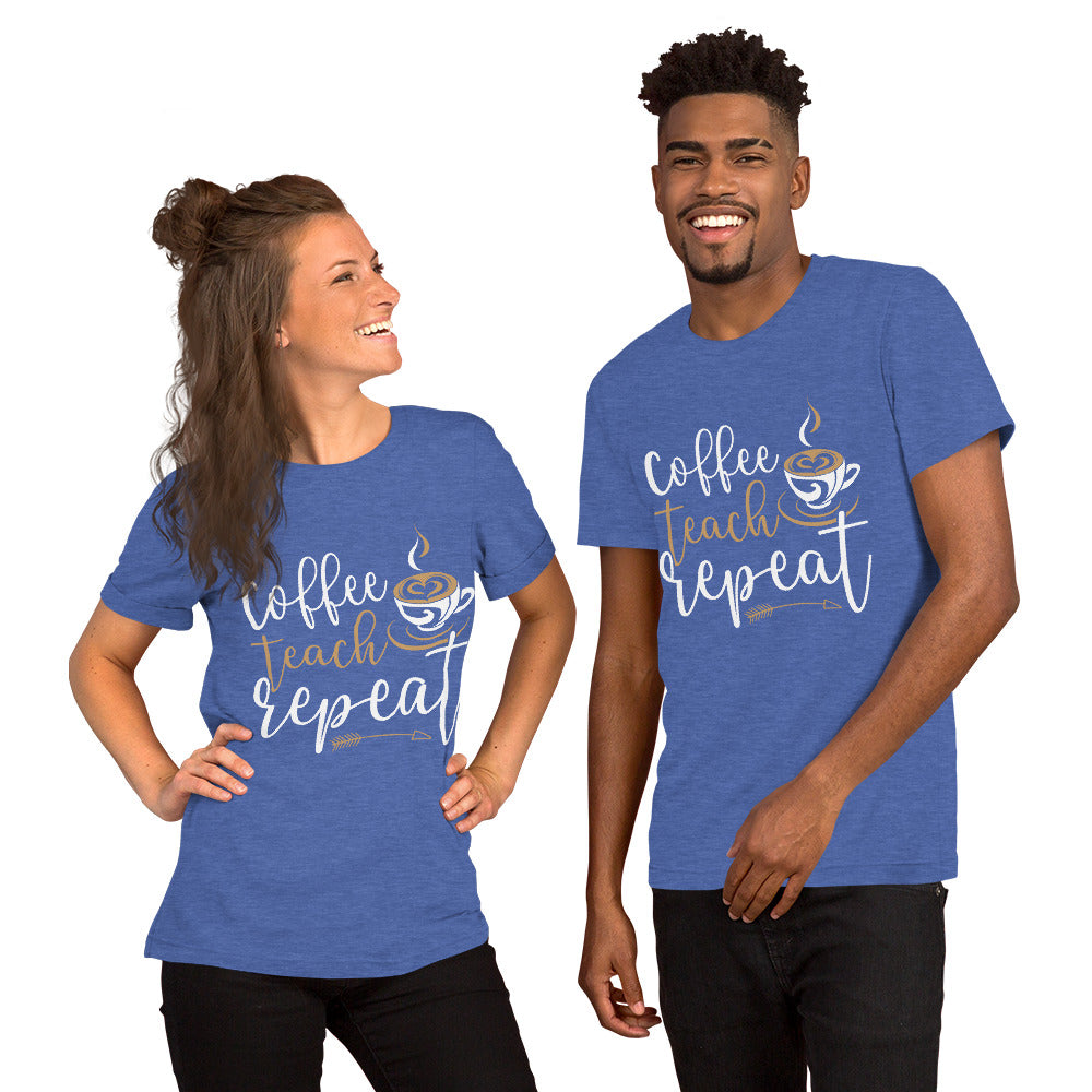 Coffee, Teach, Repeat T-Shirt