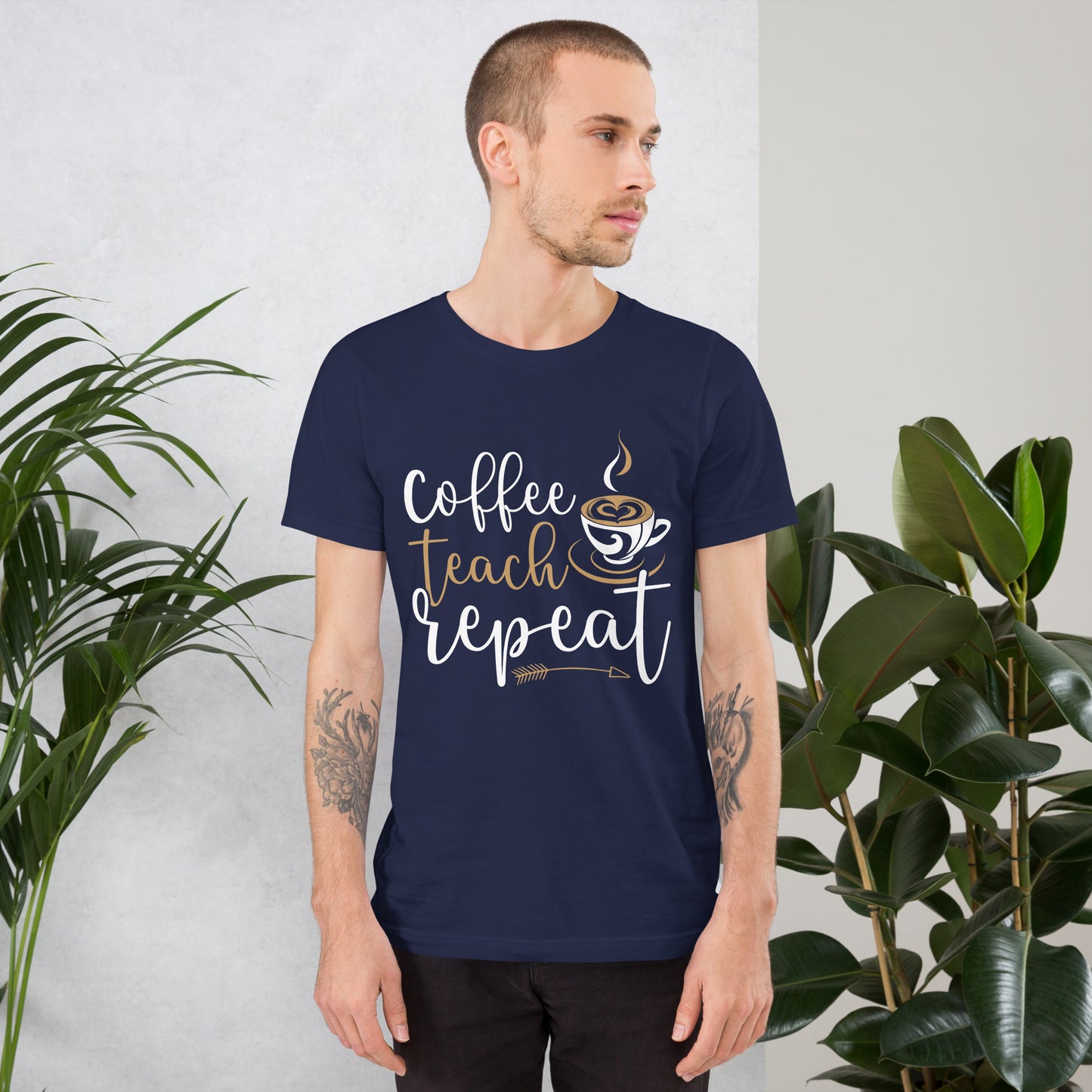 Coffee, Teach, Repeat T-Shirt