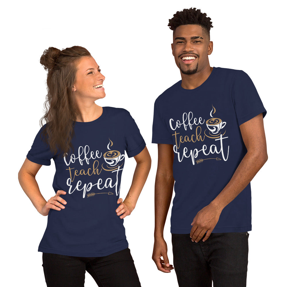 Coffee, Teach, Repeat T-Shirt