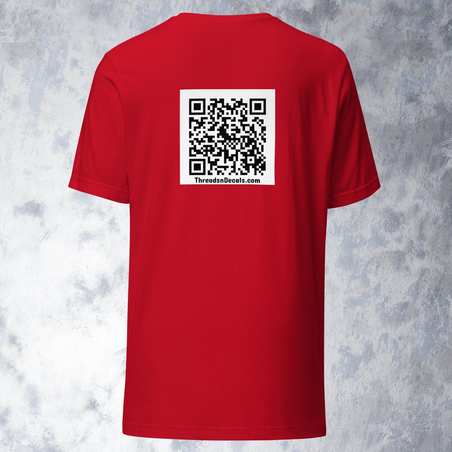 Emoji Middle Finger QR Code T-Shirt