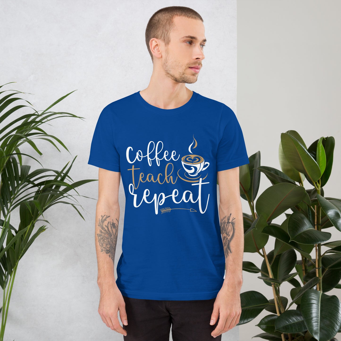 Coffee, Teach, Repeat T-Shirt