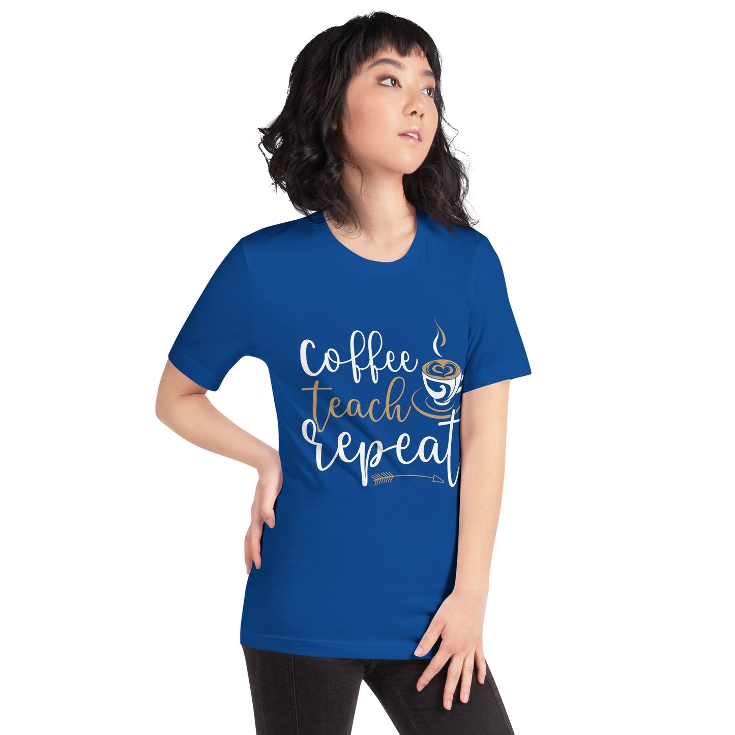 Coffee, Teach, Repeat T-Shirt