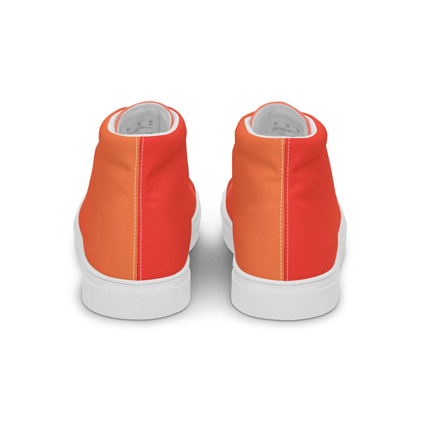 Tangerine Twirl Hi-Tops