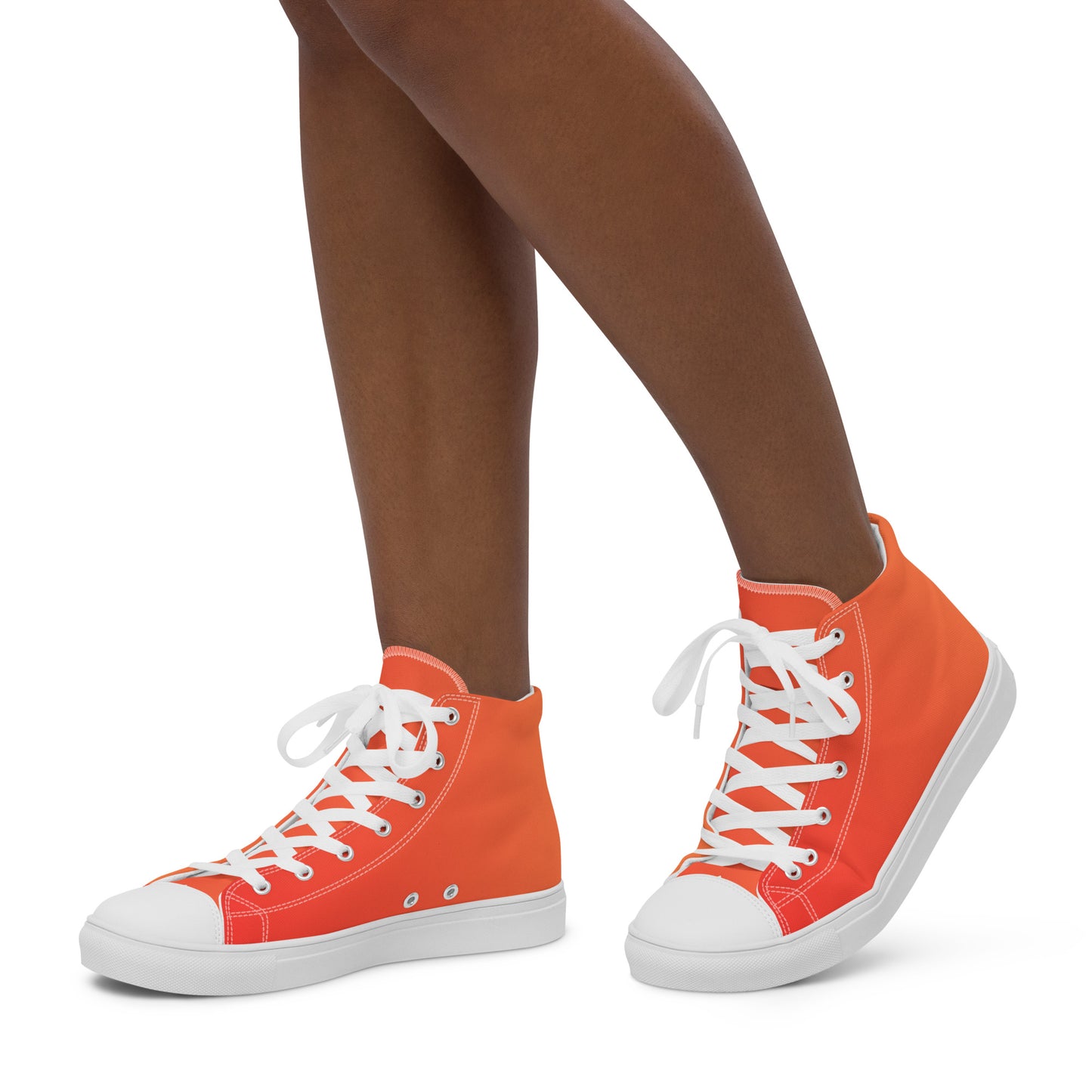 Tangerine Twirl Hi-Tops