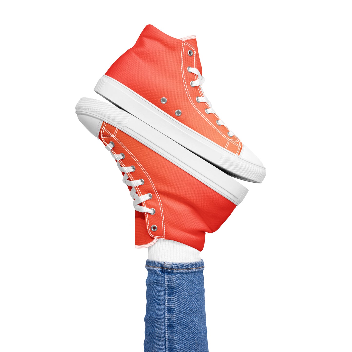 Tangerine Twirl Hi-Tops