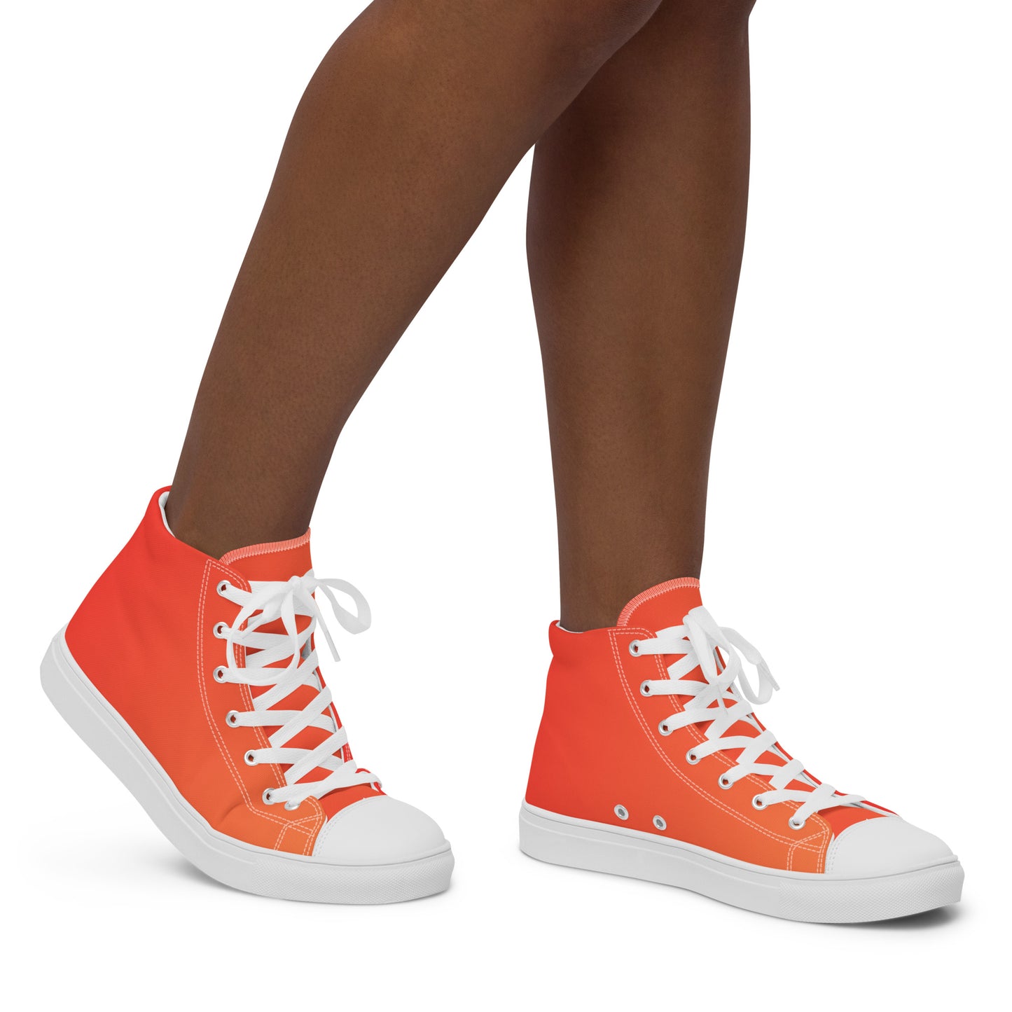 Tangerine Twirl Hi-Tops