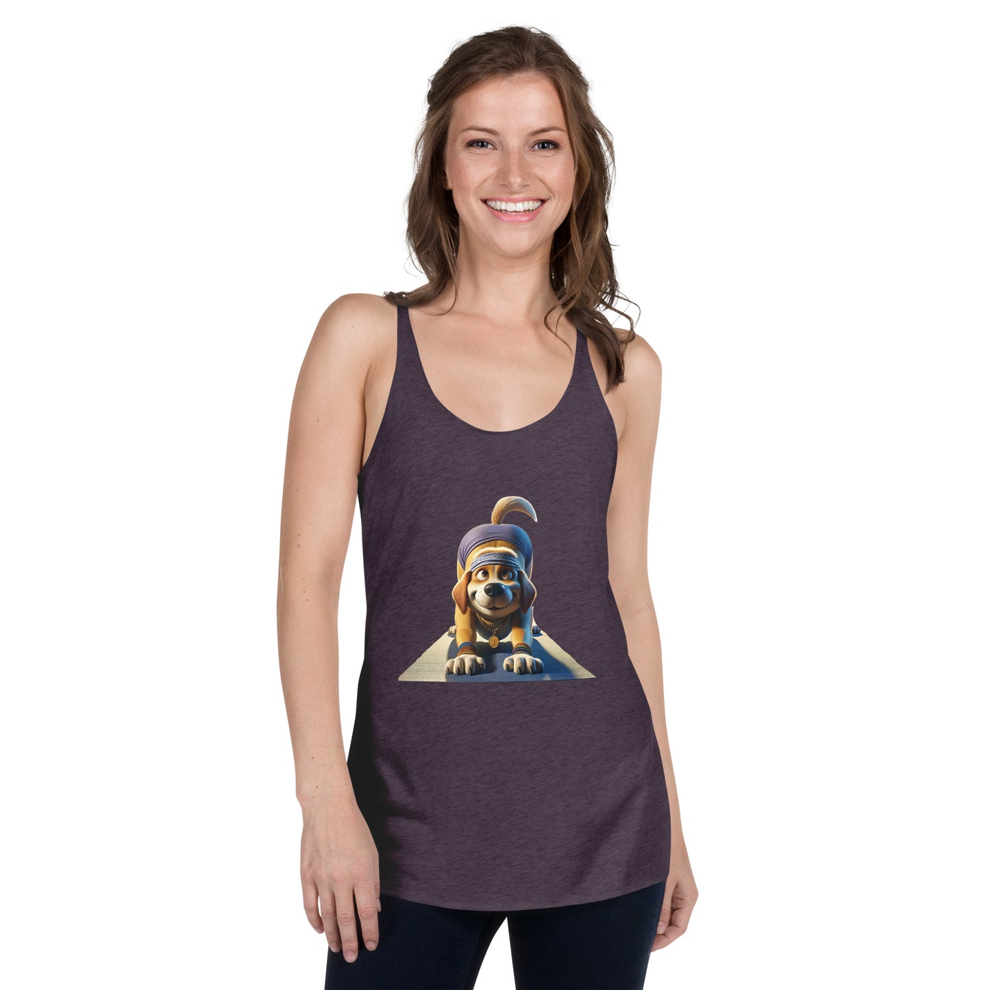 Downward Dawg Racerback Tank