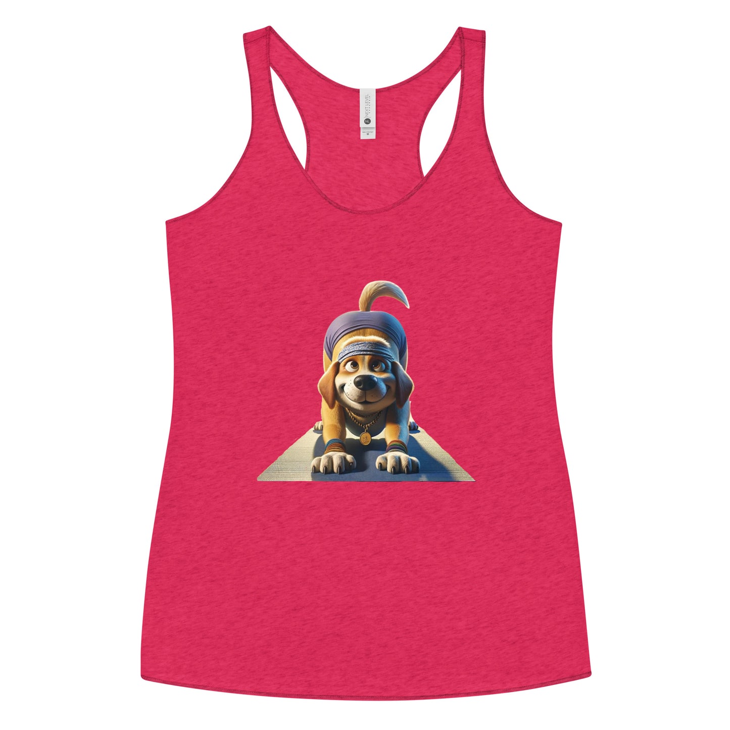 Downward Dawg Racerback Tank