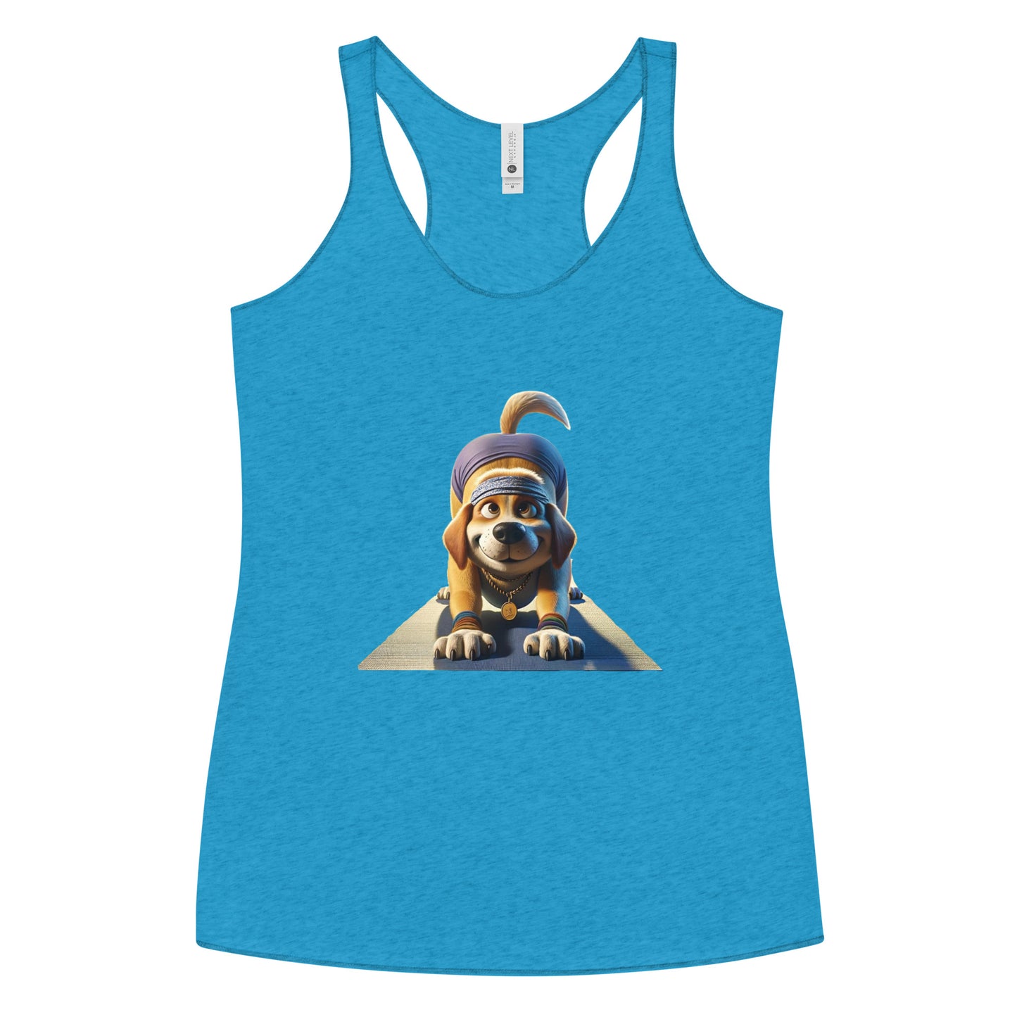 Downward Dawg Racerback Tank