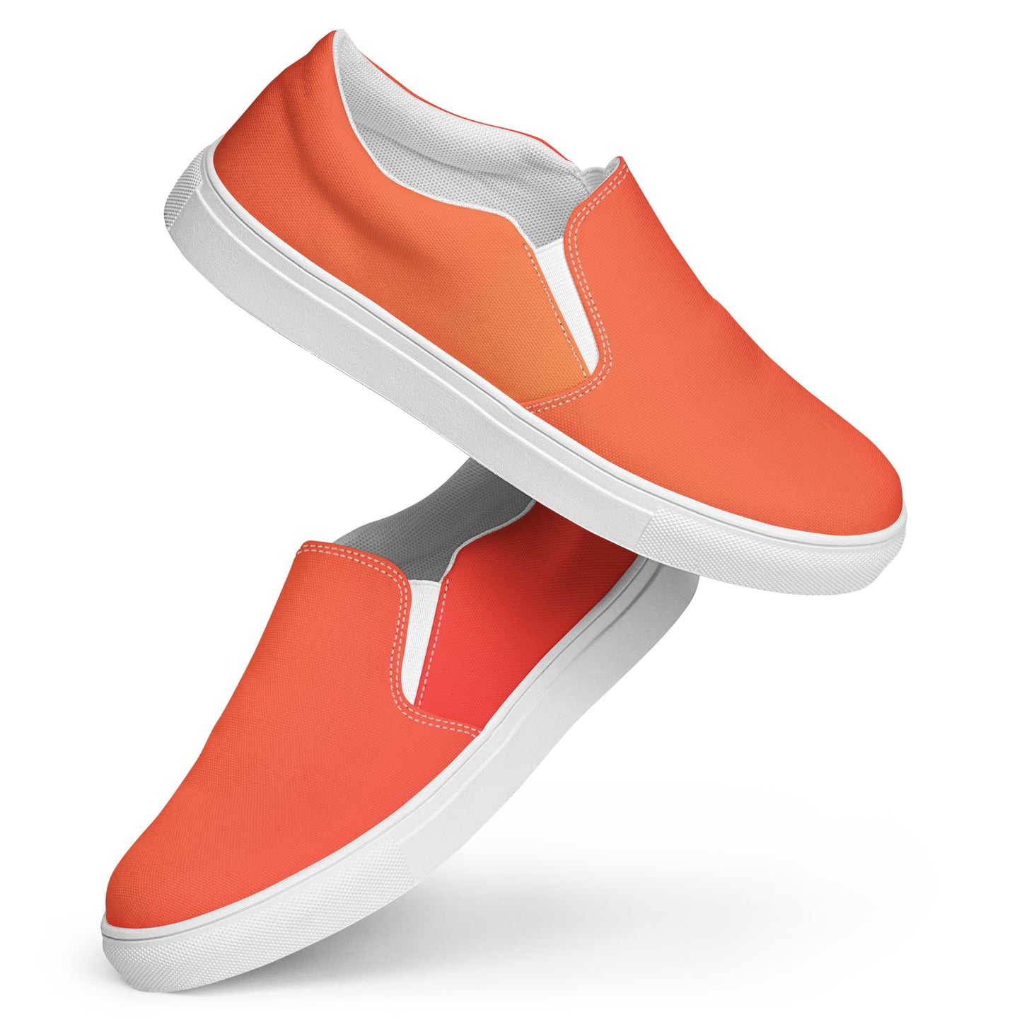 Coral Comfort Slip-Ons