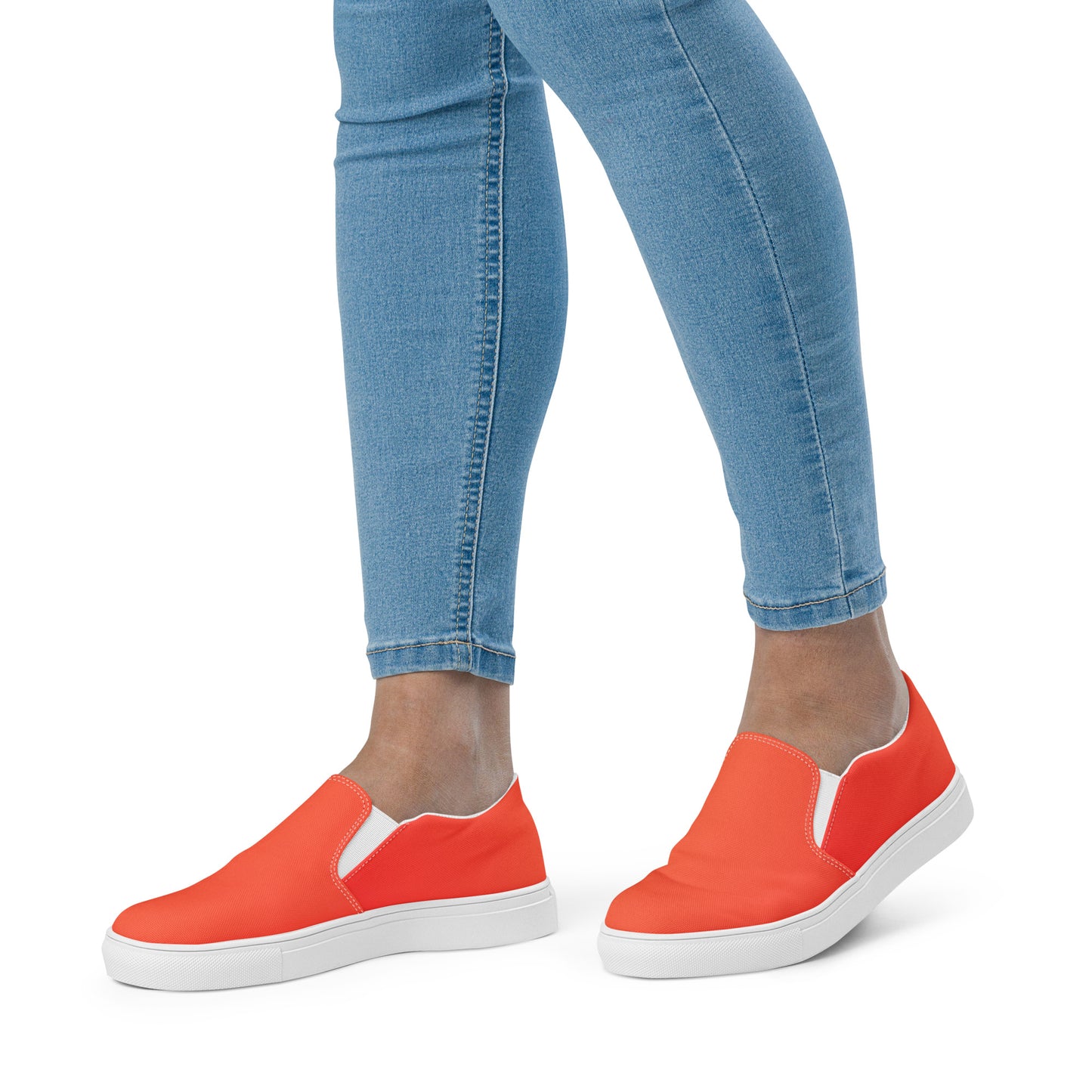 Coral Comfort Slip-Ons