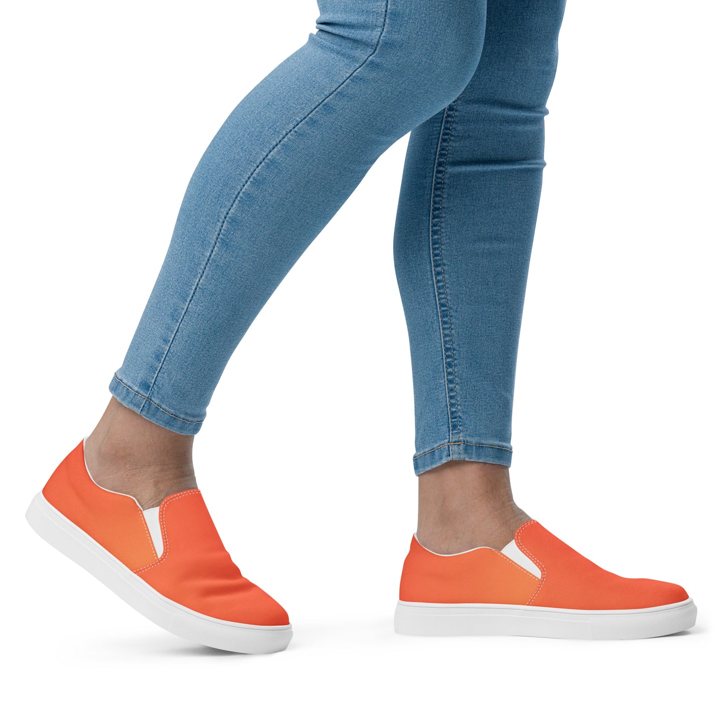 Coral Comfort Slip-Ons