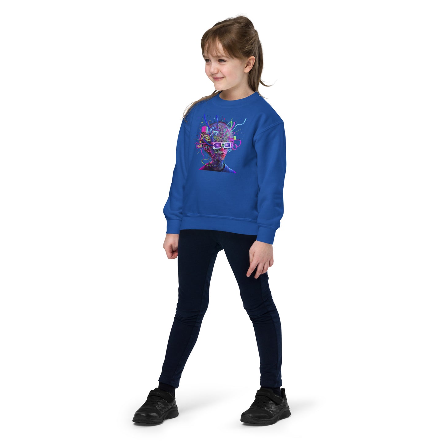 Beautiful 3D Chaos Kids Sweatshirt